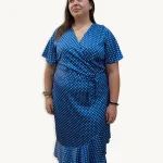 Vestido Midi de Lunares "Diva" - Moda Curvy