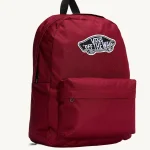 Mochila Vans Old Skool Drop "Off The Wall" | Negra, Naranja, Roja