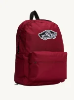 Mochila Vans Old Skool Drop "Off The Wall" | Negra, Naranja, Roja