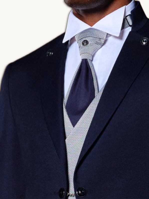 traje de boda novio DAVIDE AZUL MARINO 1