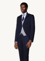 Traje de Boda Novio Davide Azul Marino - Elegancia Masculina Joven - Imagen 2