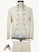 Traje de boda novio Alexander elegante y juvenil en color azul o crema – Estilo ceremonia exclusivo