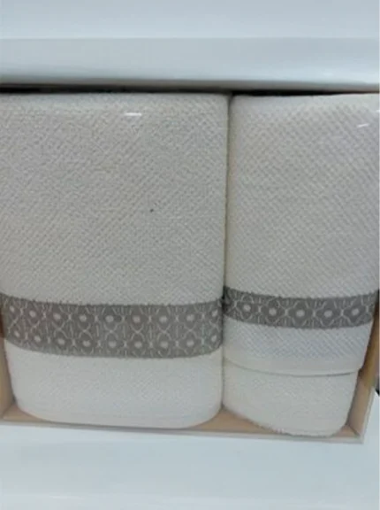 juego de toallas 3 piezas algodón astorga 1