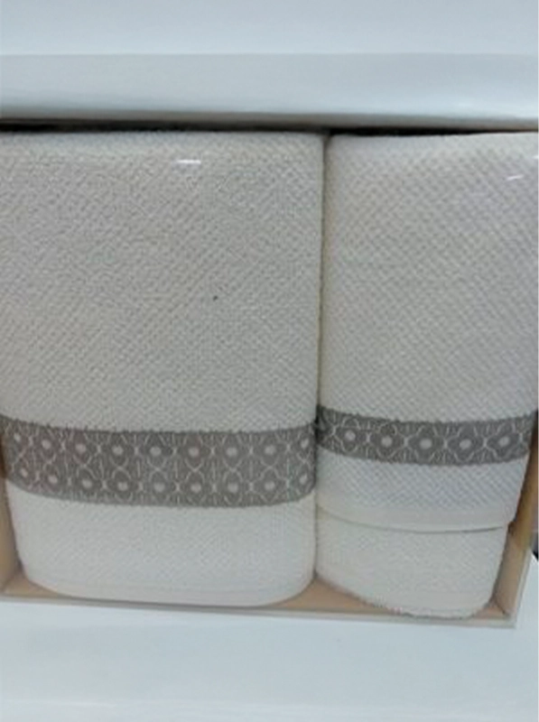 juego de toallas 3 piezas algodón astorga 1