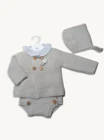 Conjunto de Lana Ranita y Capota para Bebé 0-18 meses - Imagen 2