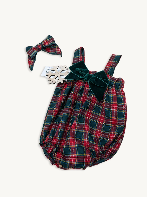 ranita navidad cuadritos lazo