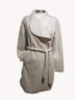 Abrigo largo de borreguito