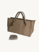 Bolso Grande con Lazo Elegante | Bolso de Mano y Hombro - Imagen 3