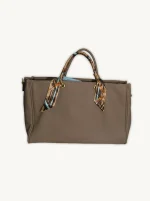 Bolso Grande con Lazo Elegante | Bolso de Mano y Hombro - Imagen 5