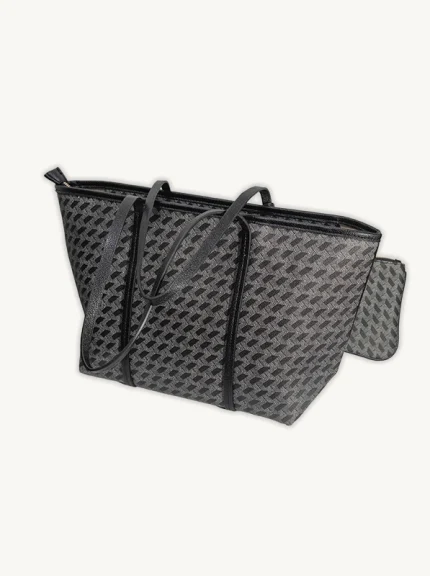 Bolso grande estampado