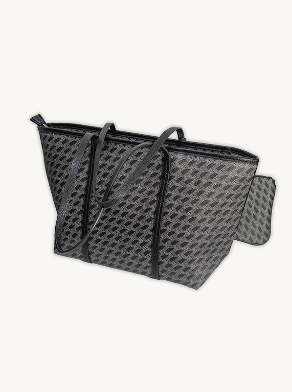 bolso canastero 1 Bolso grande estampado