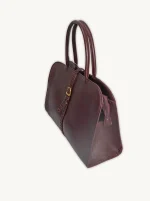 Bolso Mediano Elegante - Piel Sintética Detalle Hebilla - Imagen 2