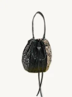 bolso bombonera tricolor verde