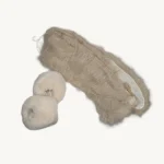 conjunto de pelo cuello y puños para vestir