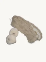 conjunto de pelo cuello y puños para vestir