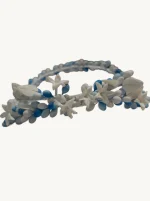 Coronita de Primera Comunión en tonos azules y blancos - Imagen 4