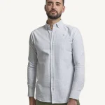 camisa de rayas verdes hombre y niño