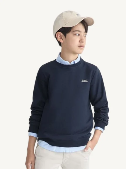 sudadera street monkey azul marino hombre , adolescente y niño 2