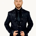 Traje de boda novio modelo Felix blanco o negro para ceremonia