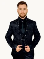 Traje de boda novio modelo Felix blanco o negro para ceremonia