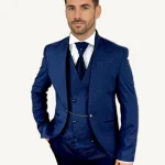 traje de BODA novio azul marino CRISTOFER
