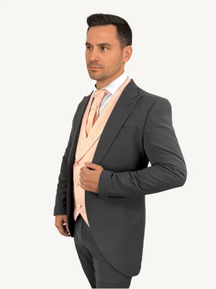 Traje de Chaqué Corto Elegante para Hombre