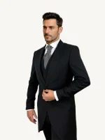 Traje Chaqué Largo Hombre Elegante y Ceremonia